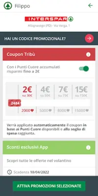 Despar Tribù android App screenshot 2